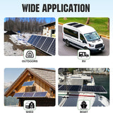 Eco-Worthy 400W 12V 4x100W Complete MPPT Off Grid Solar Kit