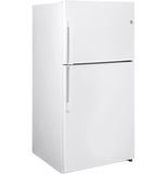 GE APPLIANCES GIE21GTHWW GE(R) ENERGY STAR(R) 21.1 Cu. Ft. Top-Freezer Refrigerator - GIE21GTHWW-KT