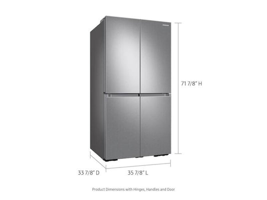 Samsung 29 cu. ft. Smart 4-Door Flex™ Refrigerator w/ Beverage Center – RF29A9671SR-KT