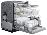 SAMSUNG Bespoke AutoRelease Smart 46dBA Dishwasher with StormWash(TM) in White Glass - DW80CB545012-KT