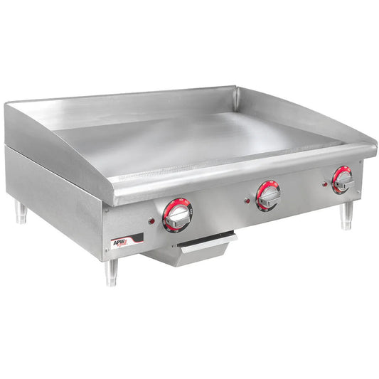 APW Wyott EG-36S 36" Electric Countertop Griddle -  EG-36S