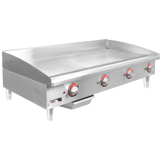 APW Wyott EG-48S 48" Electric Countertop Griddle - EG-48S