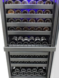 Vinotemp 114-Bottle Freestanding Single-Zone Wine Cooler - EL-100SBB