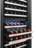 Vinotemp 155-Bottle Dual-Zone Wine Cooler (Both Right or Left Hinge Options Available) - EL-142TSST