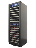 Vinotemp 155-Bottle Dual-Zone Wine Cooler (Both Right or Left Hinge Options Available) - EL-142TSST