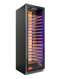 Vinotemp Private Reserve Series 141-Bottle Backlit Panel Commercial 168 Single-Zone Wine Cooler (Left Hinge) - EL-168COMM-L