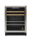 Vinotemp 24-Inch Wine & Beverage Cooler with Top Handle - EL-24THWB