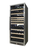 Vinotemp 173-Bottle White Backlit Panel Commercial Single-Zone Wine Cooler - EL-300DSWL