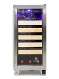 Vinotemp Connoisseur Series 33 Single-Zone Wine Cooler - EL-33WCST