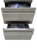 Vinotemp Stainless Steel Wine & Beverage Cooler (Right Hinge) - EL-BWC108-SS