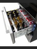 Vinotemp Wine Cooler & Drawer - EL-BWC30TB-S