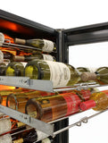 Vinotemp 141-Bottle Single-Zone Backlit Panel Wine Cooler (Stainless) - EL-WCU107-02