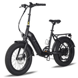 Surface 604 500W Twist Folding Step-Thru Electric Bike - EB-2021TWIST-BLU-ML-48V14AH