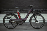Vaast Bikes E/1 Enviolo 27.5 E-Bike - Vibrant Berry Red-Black Cherry - GM111324-04