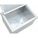 KoKoMo Drop-In Stainless Steel Ice Chest 23 x 17 - KO-AIC