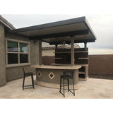 KoKoMo Key Largo Outdoor Kitchen With Built In BBQ Grill With 12 x 14 Patio Cover - KeyLargo