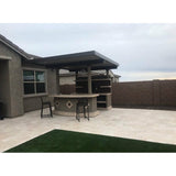 KoKoMo Key Largo Outdoor Kitchen With Built In BBQ Grill With 12 x 14 Patio Cover - KeyLargo