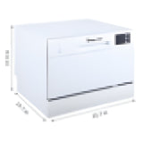 Magic Chef Countertop Dishwasher - MCSCD6W5
