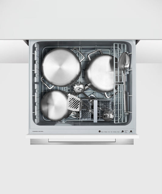 Fisher & Paykel DD24SI9N 24" Fully Integrated Single DishDrawer™ Dishwasher, 7 Place Settings, 9 Wash Programs