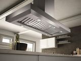 Elica - VAVANO ISLAND - Elica Pro - 42" W x 24" D x 5" H, Stainless - Island Hoods - EVI642S1