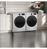GE 5.0 cu. ft. Smart Front Load Washer w/ SmartDispense & OdorBlock - GFW655SSVWW-KT