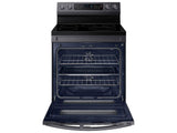 SAMSUNG NE63A6751SG 6.3 cu. ft. Smart Electric Range, Flex Duo™, No-Preheat Air Fry & Griddle, Black Stainless Steel