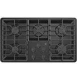 GE APPLIANCES JGP3036DLBB GE(R) 36" Built-In Gas Cooktop with Dishwasher-Safe Grates -JGP3036DLBB-KT