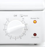 HOTPOINT RAS240DMWW Hotpoint 24" Electric Free-Standing Front-Control Range - RAS240DMWW-KT