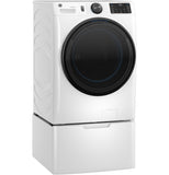 GE 5.0 cu. ft. Smart Front Load Washer w/ SmartDispense & OdorBlock - GFW655SSVWW-KT