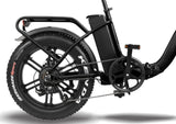 T4B 36V/13AH Fat 2-Way Fat Tire Folding Electric Bike  - EB-350WFATBLK