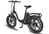 T4B 36V/13AH Fat 2-Way Fat Tire Folding Electric Bike  - EB-350WFATBLK