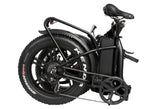 T4B 500W 48V/15.6AH Fat 2-Way Fat Tire Folding Electric Bike - EB-500WFATBLK