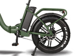 T4B 500W 48V/15.6AH Fat 2-Way Fat Tire Folding Electric Bike - EB-500WFATBLK