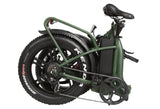 T4B 500W 48V/15.6AH Fat 2-Way Fat Tire Folding Electric Bike - EB-500WFATBLK