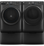 GE Appliances 5.0 cu. ft. Smart Front Load Washer, Steam, UltraFresh Vent, OdorBlock, Sanitize + Allergen - GFW655SPVDS-KT