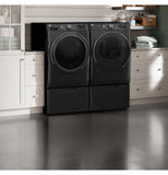 GE Appliances 5.0 cu. ft. Smart Front Load Washer, Steam, UltraFresh Vent, OdorBlock, Sanitize + Allergen - GFW655SPVDS-KT