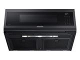 Samsung 1.1 CF SMART OTR WITH WIFI VOICE CONTROL AND SUPERIOR HOOD PERFORMANCE POWER BLACK STAINLESS STEEL - ME11A7710DG-KT