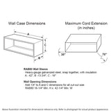 HOTPOINT AH11 ELECTRIC RESISTANCE SERIES 230208 VOLT 7K BTU 230 208V 15 AMP - AH11E07D2B-KT