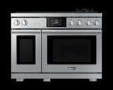 DACOR 48" Gas Range, Silver Stainless, Natural Gas/Liquid Propane - DOP48T960GS-KT