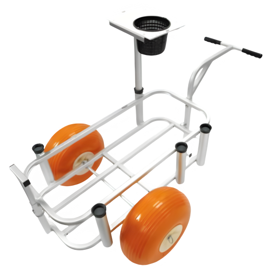 Angler's Fish-N-Mate 303 Fishing Cart Jr With Poly Wheels New - 303