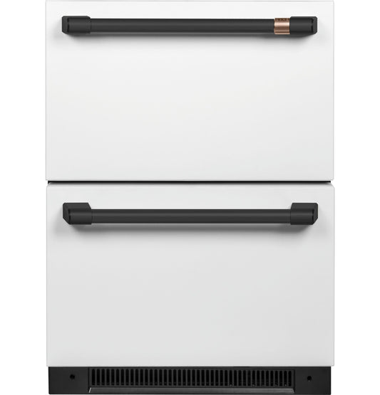 Café 5.7 Cu. Ft. Built-In Dual-Drawer Refrigerator - CDE06RP4NW2