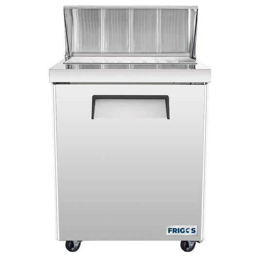 Frigos FG-SWPT-29 Prep Table, 29" 1-Door, SS Floor