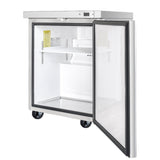 Frigos  Commercial Undercounter Freezer 29" Width 1 Door Frigos FG-UCFZ-29 with Aluminum Interior with 304 Stainless Steel Floor - FG-UCFZ-29