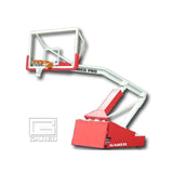 Gared Sports Pro S Spring-Lift Portable Basketball Hoop, 8' Boom – 9616