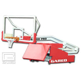 Gared Sports Pro S Spring-Lift Portable Basketball Hoop, 8' Boom – 9616