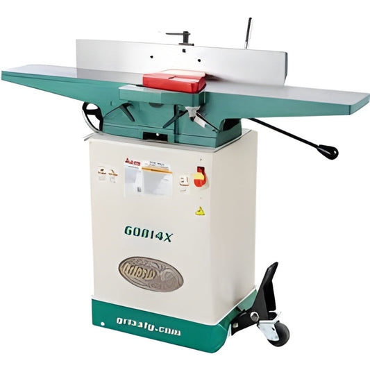 U.S Industrial Grizzly Industrial 6" Jointer W/Stand & V-Helical Cutterhead - G0814X