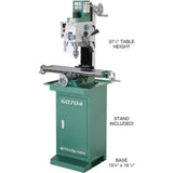 U.S Industrial Grizzly Industrial 7" x 27" 1 HP Mill/Drill with Stand - G0704