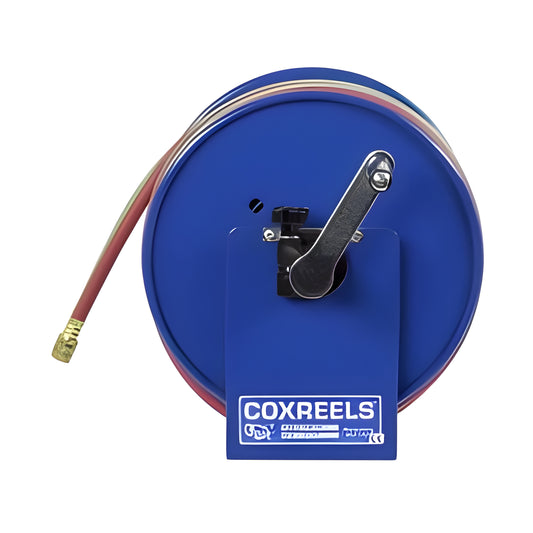 Coxreels 100W Series Low Pressure "Welding" Hand Crank Hose Reels - 112W-1-100
