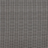 35.4" x 30.3" x 33.9" Natural & Gray, Synthetic Weave & Aluminium, Arm Chair - 364706