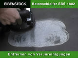 Eibenstock Low-Vibration 5" Hand-Held Concrete Grinder - EBS-1802.1